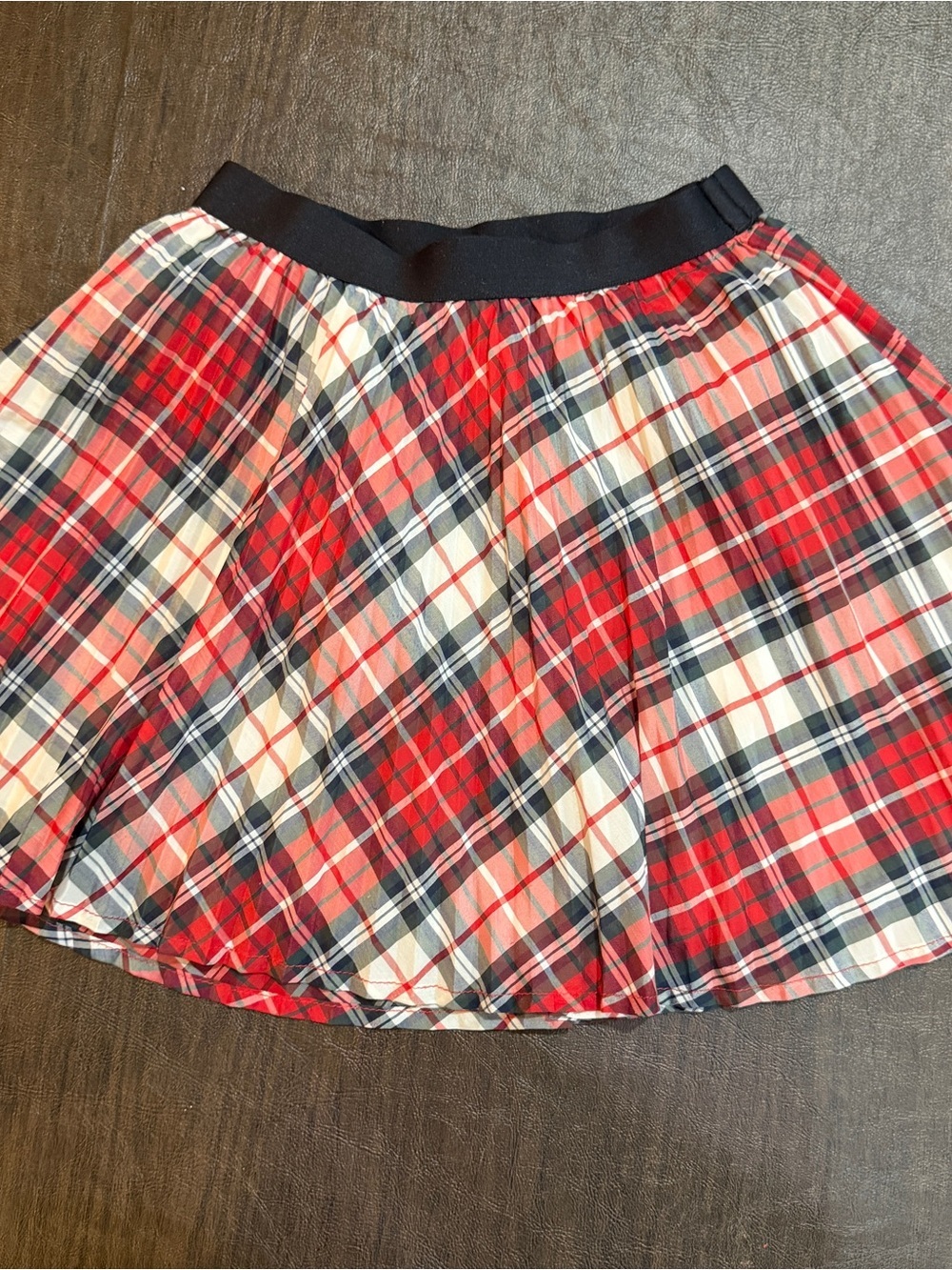 GapKids Girls XS (4-5) Red Plaid Skirt